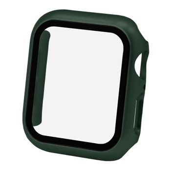 Protector Con Cristal Templado Compatible Con Apple Watch 6/se/5/4 (40mm) Verde Oscuro - Ociodual