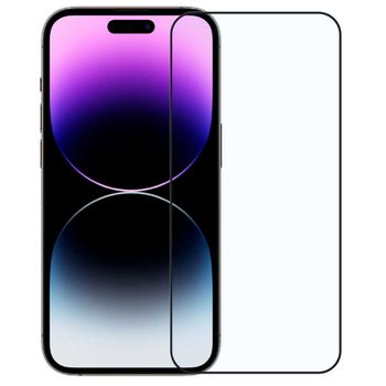 Ociodual Protector De Pantalla Cristal Templado Premium 9d Borde Negro Para Iphone  14 Pro con Ofertas en Carrefour