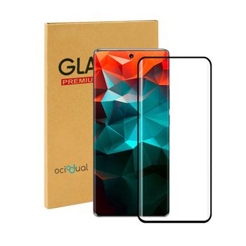 Ociodual Protector De Pantalla Cristal Vidrio Curvo Pegamento Con Borde Compatible Con Huawei Nova 10 Pro