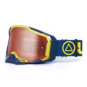 Gafas De Motocross - Stone Yellow / Blue