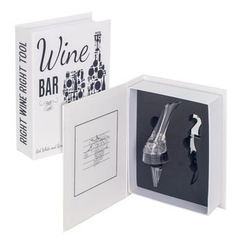 Caja Libro Vino 4 Piezas Signes Grimalt By Sigris