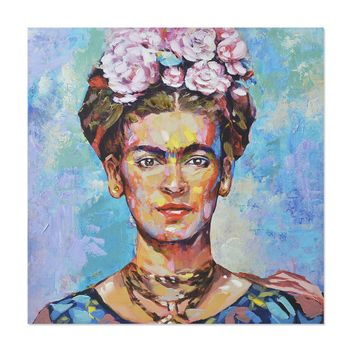 Cuadro Mujer Frida Signes Grimalt By Sigris