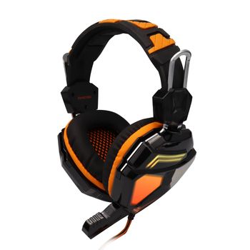 Cascos Gaming H2016u - Gamer Con Luz Rgb