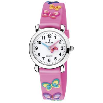Reloj Nowley Kids Rosa Mariposas  8-5571-0-10
