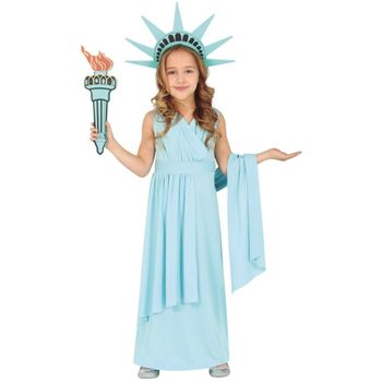 Disfraz De Estatua Libertad  Infantil
