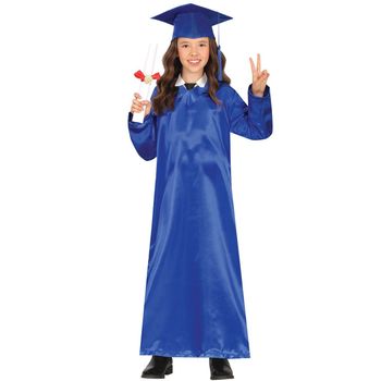 Disfraz De Graduado Azul Infantil