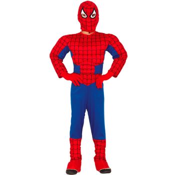 Disfraz De Spider Boy Musculoso  Infantil