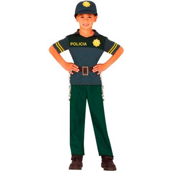 Disfraz Policía Xl (gorra, Camisa, Pantalón Y Cinturón Con Pistolera)  (viving Costumes) con Ofertas en Carrefour