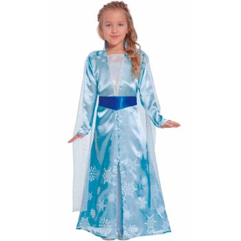 Disfraz De Princesa Del Hielo Elsa  Infantil