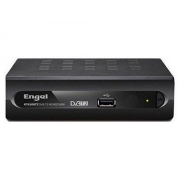 Tdt Engel Sintonizador Dvb-t2 H.265 Receptor 1080p 720p Usb Mp3 Jpeg Video  Hdmi con Ofertas en Carrefour