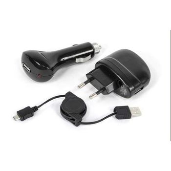 Cargador A Red+coche+cable Microusb Nc1216
