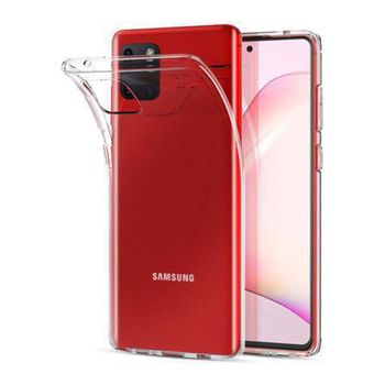 Funda Silicona Gel Samsung Galaxy Note 10 Lite Transparente