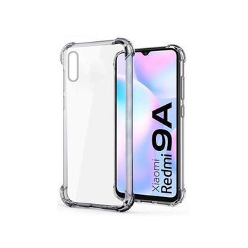 Carcasa Xiaomi Redmi 9a / 9at Hybrid (bumper +  Trasera Transparente) Transparente