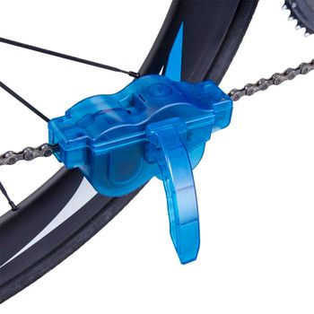 Limpiacadenas Para Bicicleta Limpia Cadenas Para Bici Mantenimiento Con Kit De Limpieza De Cepillos