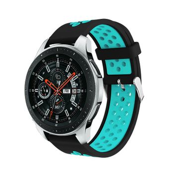 Xiaomi Amazfit Gtr Correa Deportiva Silicona Esfera 47 Mm Negro Y Turquesa