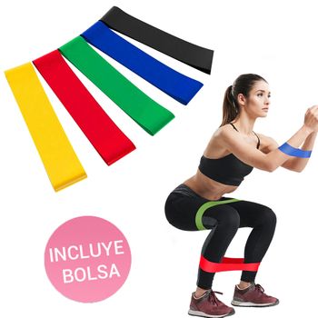 Bandas Elásticas Para Fitness Pack De Cintas Gomas De Resistencia Para Entrenamiento Ejercicio En Casa