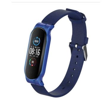 Correa Nylon Xiaomi Mi Band 5 Y 6 Azul Oscuro