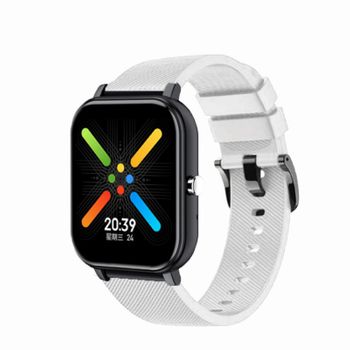 Smartwatch Y30 Compatible Con Ios O Android Color Negro Y Blanco