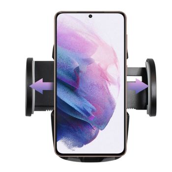 soporte para telefono movil coche universal y extensible 360 grados para  rejilla de ventilación compatible con todos los smartphones porta movil  para