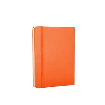 Cuaderno De Notas Pequeño De Bolsillo Bloc De Notas Con 80 Hojas En Blanco, Color Naranja