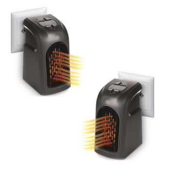 Calefactor Portátil Pared Enchufe S/cable 400w - Ferrejido