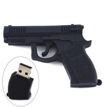 Pendrive De 8gb Con Forma De Pistola Diseño De Silicona Memoria Unidad Flash Usb