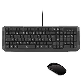 iggual Kit teclado y ratón COM-CK-BASIC negro