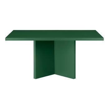 Mesa De Centro Tablero Resistente Mdf 3cm Verde Cedar 100x50cm