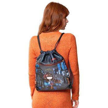 Anekke Saco Mochila Contemporary Azul Escuro