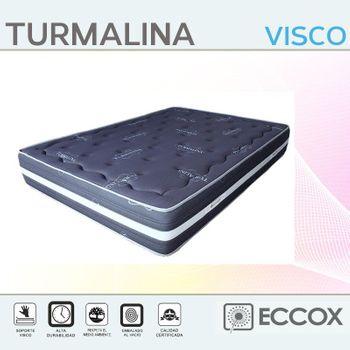 Colchón Visco Turmalina Grey 80x180 Altura 25cm +/-2 .matris