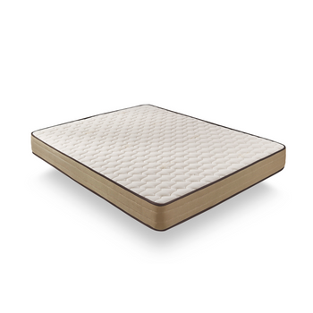 Colchón Viscoelastico DAGOSTINO HOME (150 x 190 x 18 - Espuma HR Basic  Confort - Blanco)