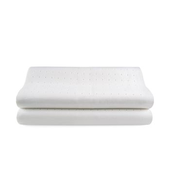 Almohada viscoelástica cervical memory foam contorno ergonómico 60x30x10cm