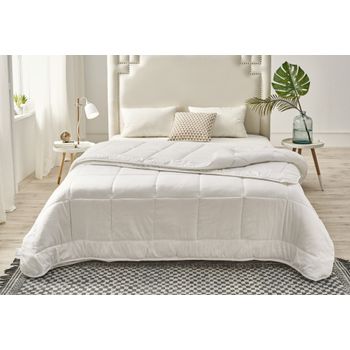 Edredon Conforter Velvet Bermeo Tejido Aterciopelado Para Cama De 135 Cm  con Ofertas en Carrefour