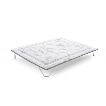 Topper Sobrecolchon De 67,5 X 200 Para Cama 67,5 De Grafeno Con Visco Gel Y Acolchado De Espuma