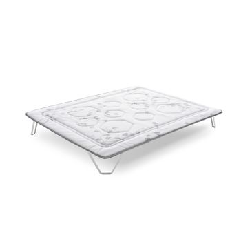 Topper Sobrecolchon De 80 X 180 Para Cama 80 De Grafeno Con Visco Gel Y Acolchado De Espuma