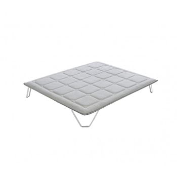 Topper Sobrecolchon Royal De 67,5 X 190 Para Cama 67,5  Con Visco Gel Y Acolchado De Espuma