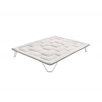 Cecotec Topper Viscoelástico Flow Topserenity 90x190. Cubrecolchón  Sobrecolchón. Viscoelástica 100% De 5 Cm De Altura, 4 Correas con Ofertas  en Carrefour