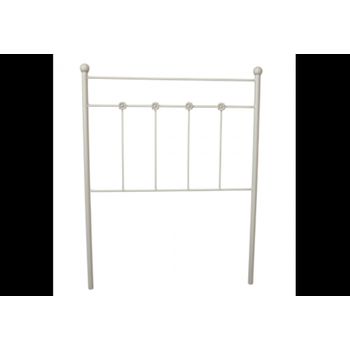 Cabecero Forja Ducal Para Cama De 150 Blanco 158x125x4. Matris