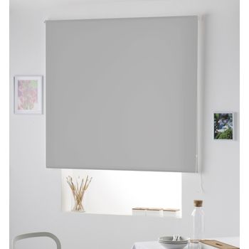 Estor Enrollable Screen Apertura 10% Blanco Lino 150 X 250cm con Ofertas en  Carrefour