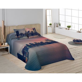 Colcha Bouti Brooklyn Bridge Cama 150 Cm