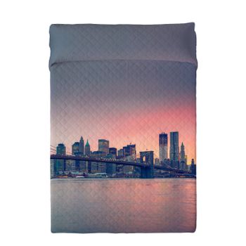 Colcha Bouti Brooklyn Bridge Naturals Cama 180