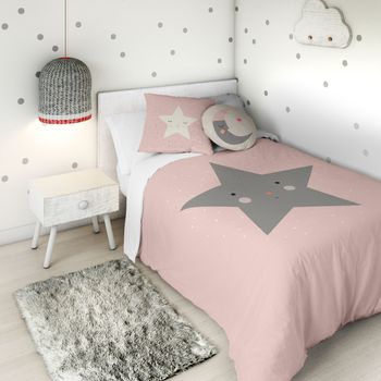 Funda Nórdica Happy Star Cama 90 Cm Haciendo El Indio