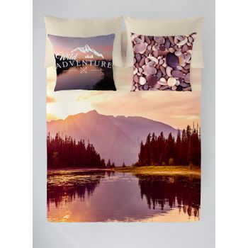 Funda Nórdica Sunrise Cama 90 Cm Naturals