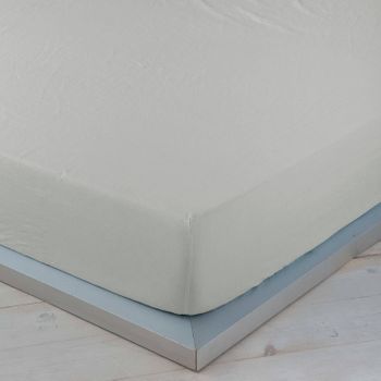 Sábanas Bajeras Jersey 2 Uds Algodón Gris Taupe 140x200 Cm Vidaxl con  Ofertas en Carrefour