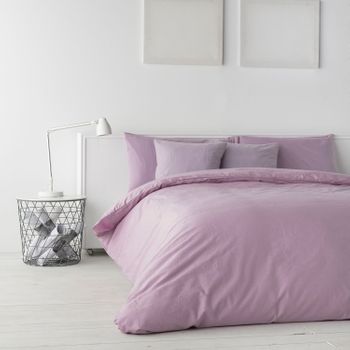 Edredón Nórdico 300gr Bicolor Reversible Cama 150/160cm Morado / Lila  Donegal Collections con Ofertas en Carrefour