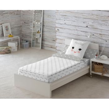 Saco Nórdico 100% Algodón Clouds 90x200 Cm (cama 90) Con Relleno Beige con  Ofertas en Carrefour