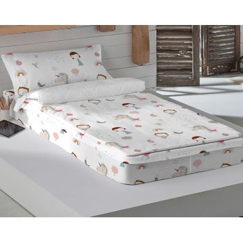 Euromoda Saco Nórdico sin Relleno Dinosaure Cama 90 (90 x 190/200