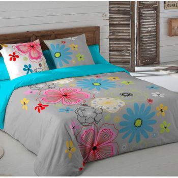 Funda Nórdica Flora Iceberg Cama 135