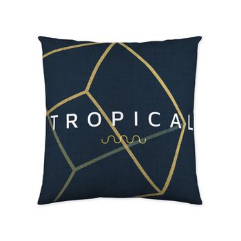 Funda De Cojín Tropical 50x50 Cm Naturals