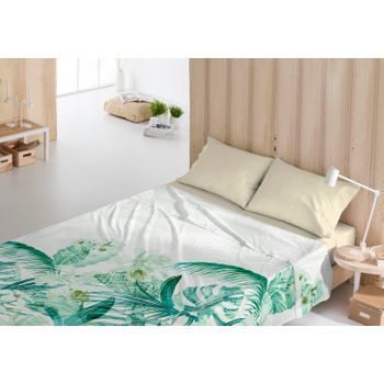 Juego De Sábanas Toscana Tropical Costura Cama 90